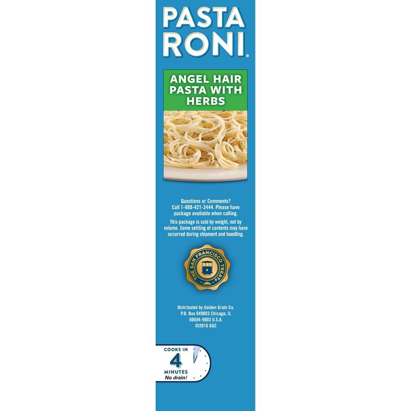 Pasta Roni Angel Hair Pasta With Herbs 4.8oz