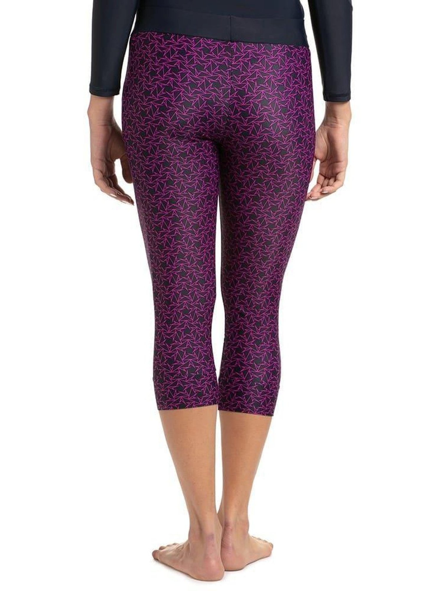 Speedo Purple Printed Swimwear Bottom