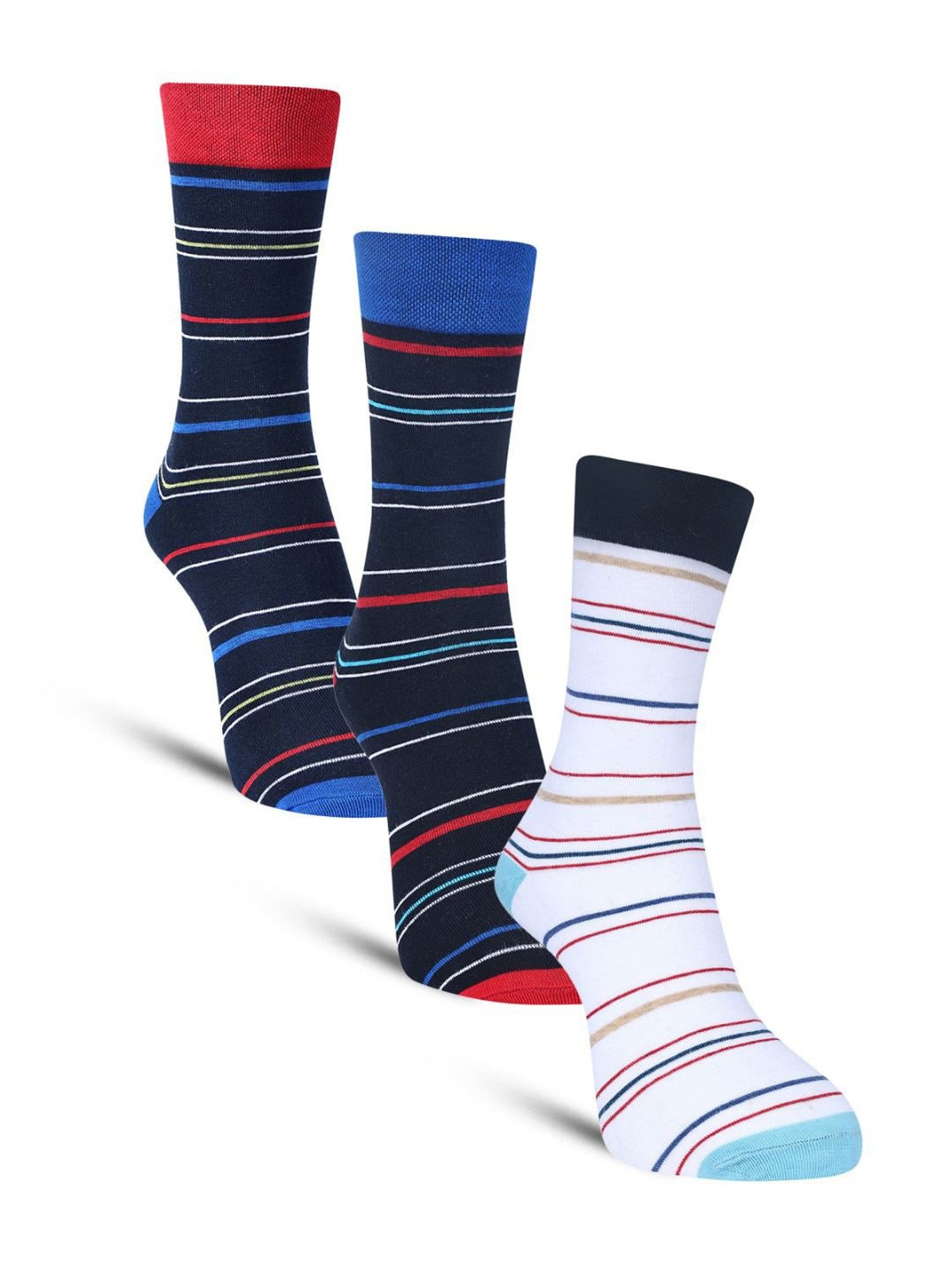 Dollar Socks For Mne's Casual Full Length In (Pack of 3)