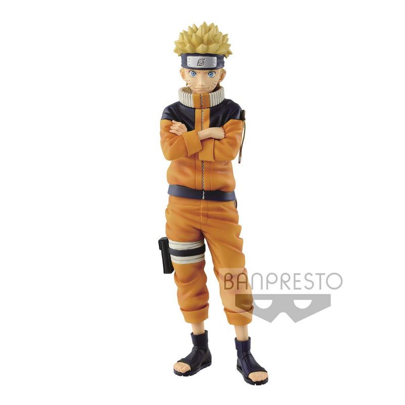 Banpresto Grandista Shinobi Relations Naruto Uzumaki #2 9" Figure Statue