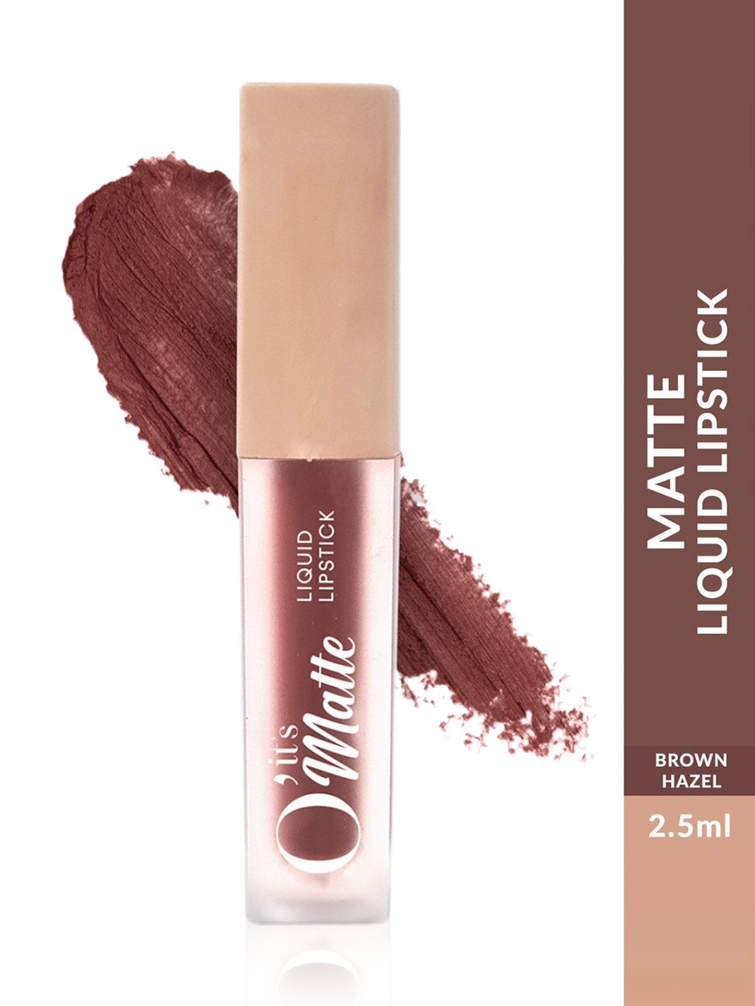 Littmuss O' It's Matte Liquid Lipstick Brown Hazel - 2.5 ml