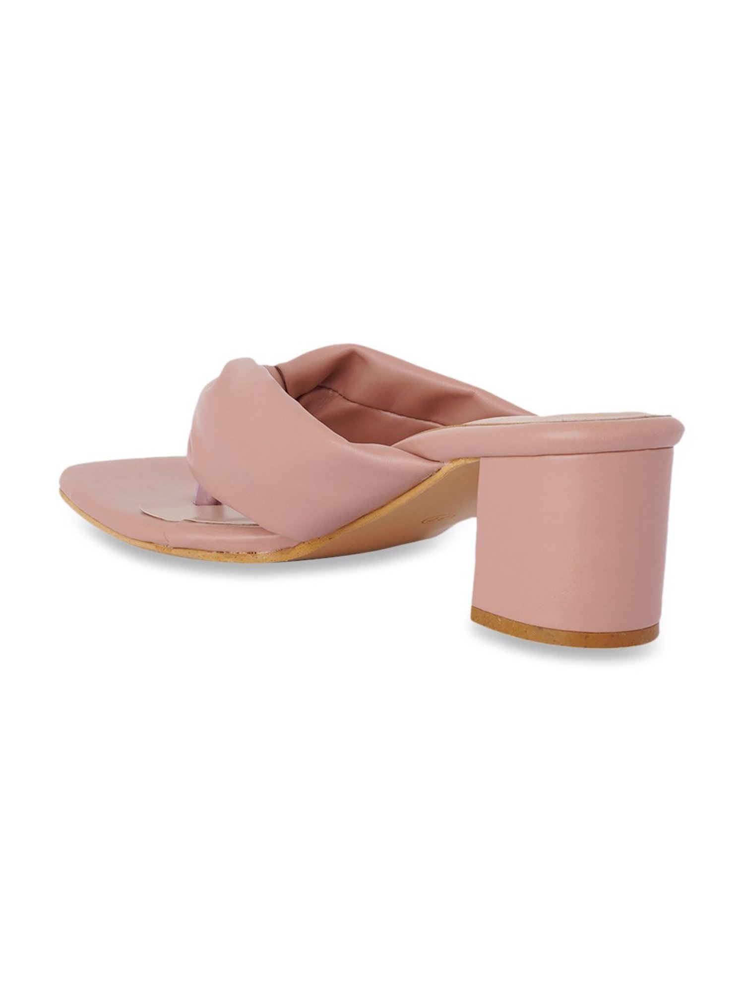 Scentra Women's Peach Thong Sandals