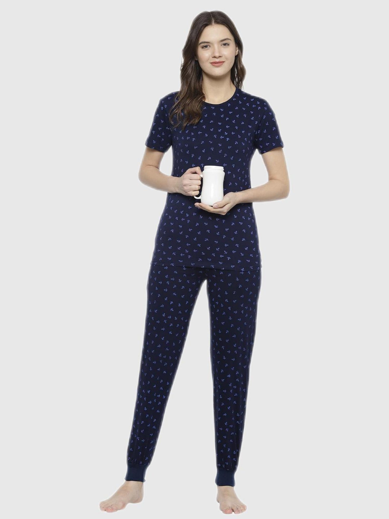 Secret Wish Lavender Hoodie With Lounge Pants