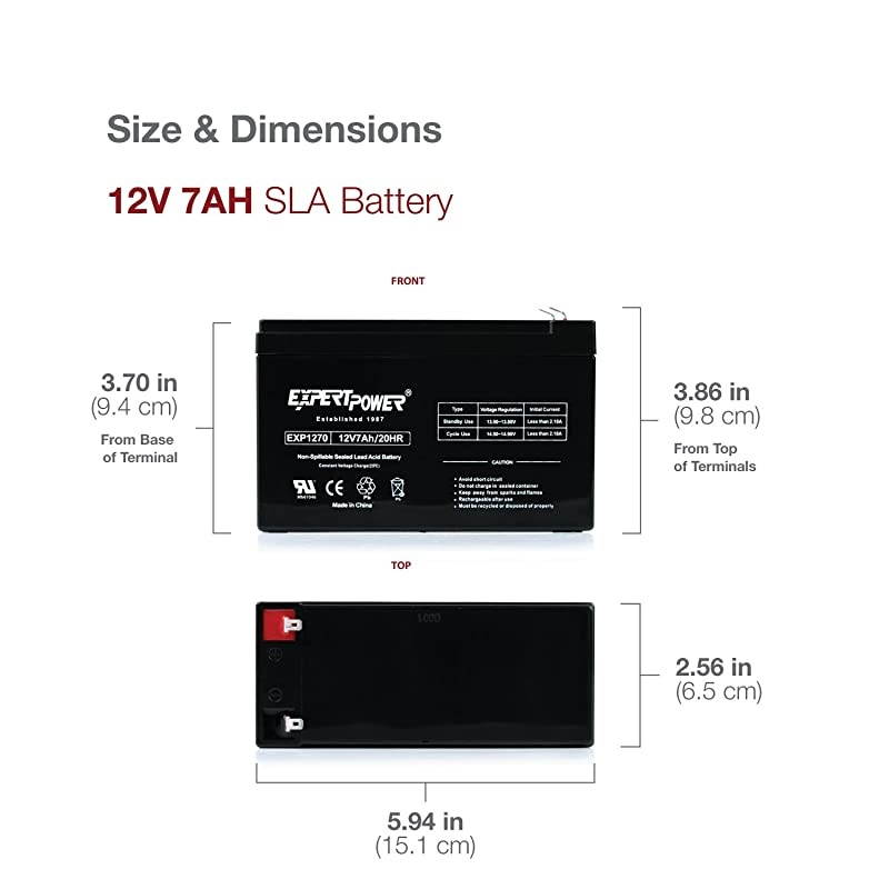 Striker 4 with Transducer, 3.5" GPS Fishfinder with Chirp Traditional Transducer Bundle with ExpertPower 12V 7 Amp EXP1270 Rechargeable Lead Acid Battery