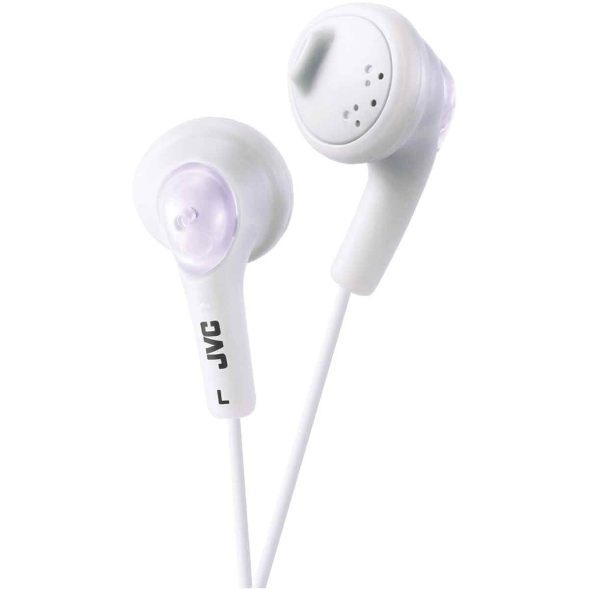 JVC White HAF160W Gumy Earbuds