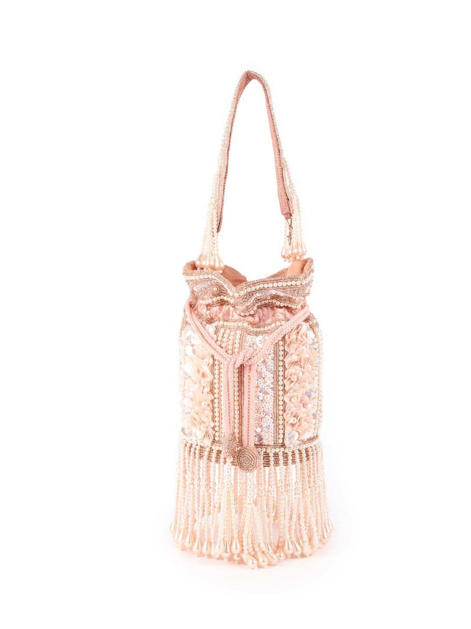 Call It Spring Silver Embellished Potli