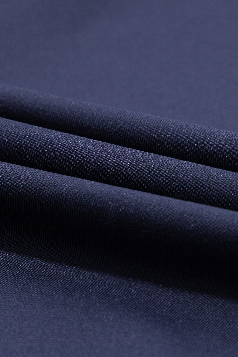 Navy Blue Casual Drawstring Drop Waist Pocketed Joggers