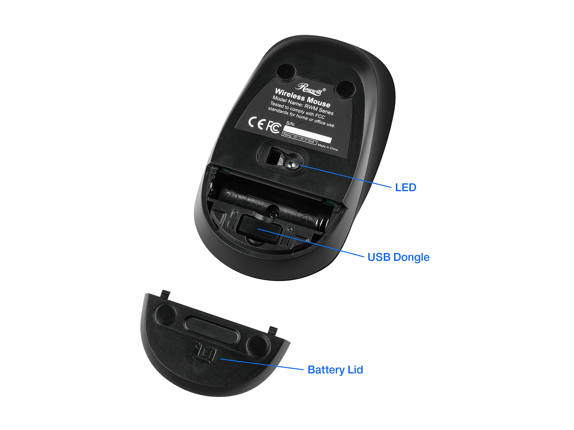 2.4G Wireless Car Mouse USB Computer Mice Car Shape 1000 DPI with LED Light Receiver for PC Laptop MacBook Air Pro tablets