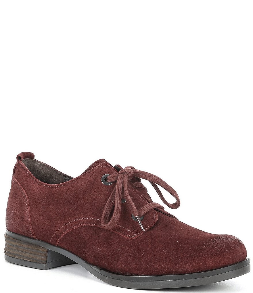 Josef Seibel Sanja 08 Suede Lace-Up Oxfords