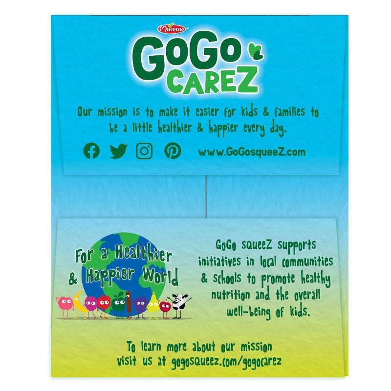 GoGo SqueeZ Big Variety Pack Apple Straw Pear Cinna Van - 42.3oz/10ct