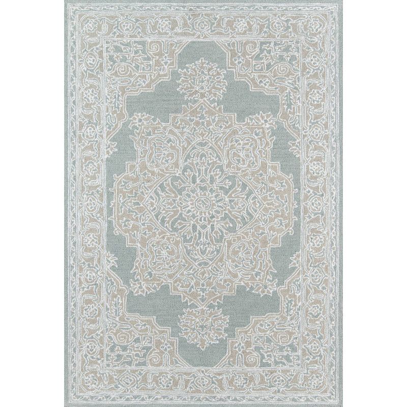 2'x3' Valencia Accent Rug Light Blue - Momeni
