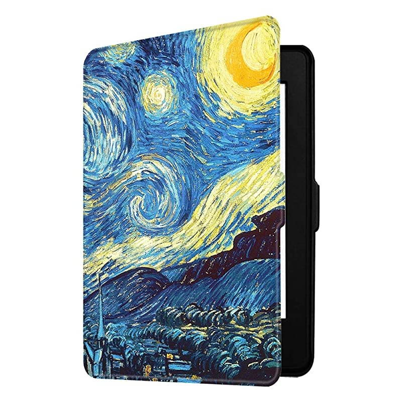 Slimshell Case for Kindle Paperwhite Fits All Paperwhite Generations Prior to 2018 Not Fit AllNew Paperwhite 10th Gen Starry Night