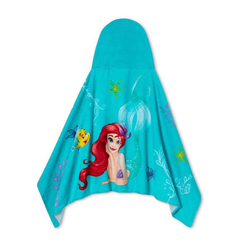 Disney Little Mermaid Hooded Towel