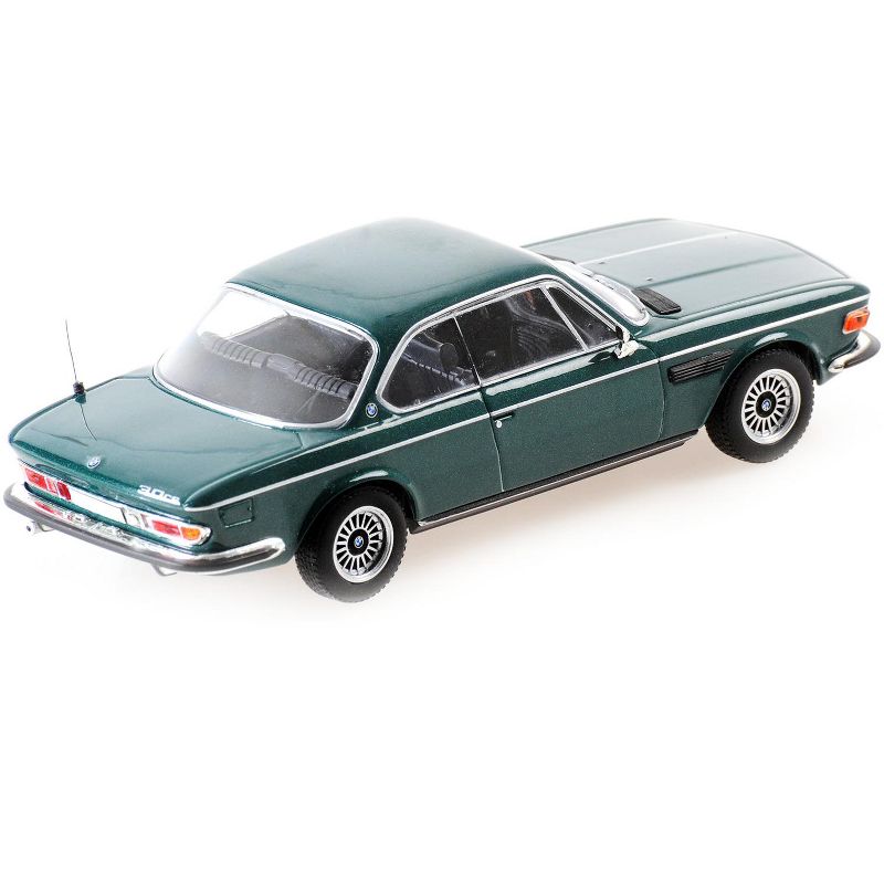 1969 BMW 3.0 CS Green Metallic Limited Edition to 504 pieces Worldwide 1/43 Diecast Model Car by Minichamps