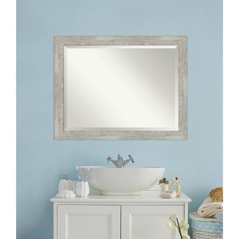 Rectangle Tripoli Vanity Bathroom Mirror Clear - Howard Elliott