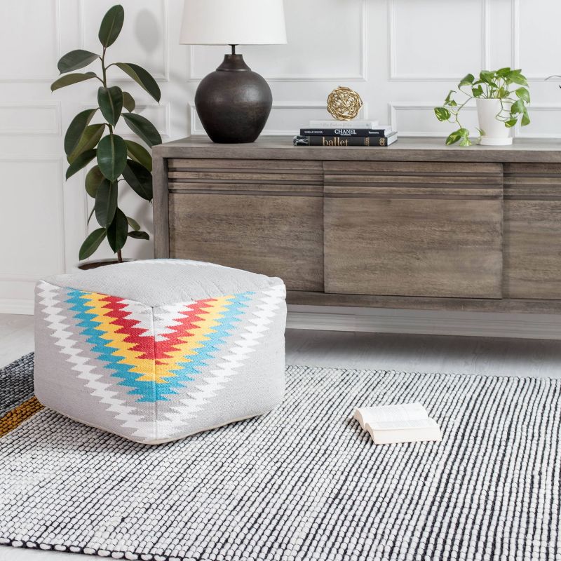 Flash Pouf Gray/Blue - Anji Mountain