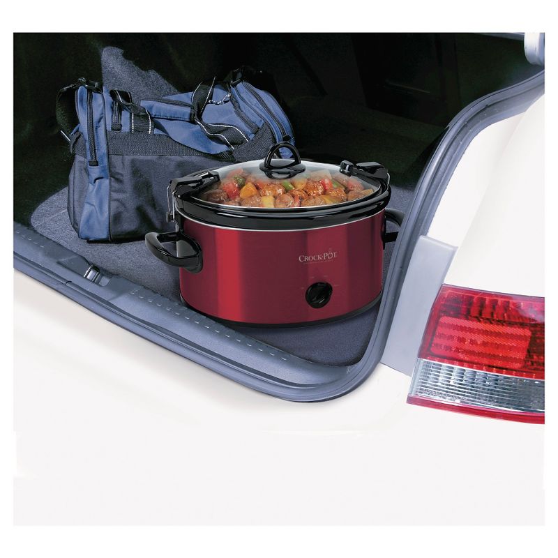 Crock-Pot 6qt Programmable Cook & Carry Slow Cooker Black SCCPVLF605-B