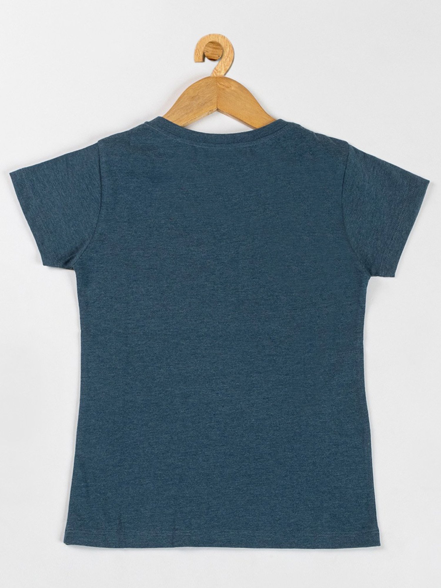 NINS MODA Kids Teal Embellished Top