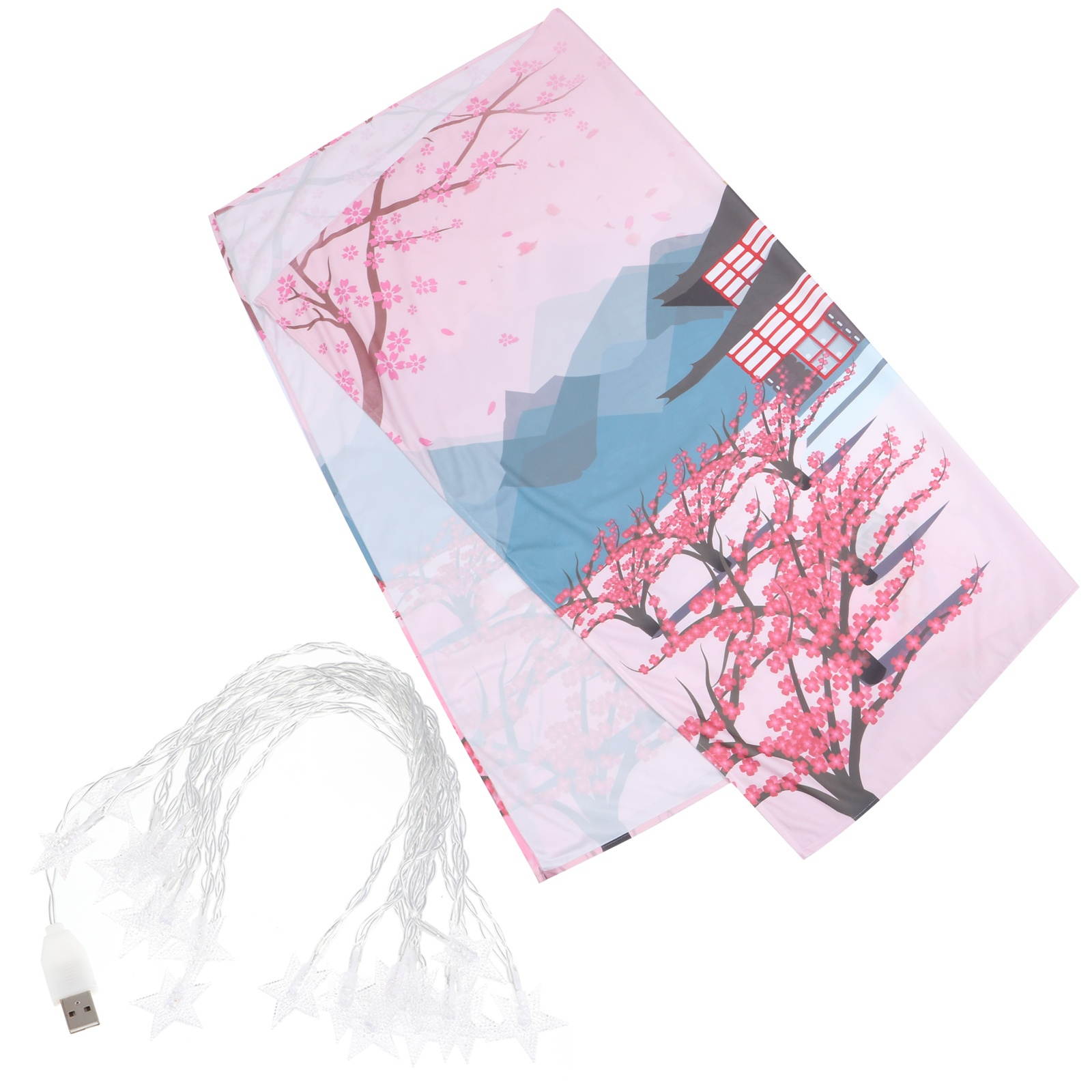 1pc Japanese Style Bedroom Wall Hanging Cloth Decorative Wall Tapestry