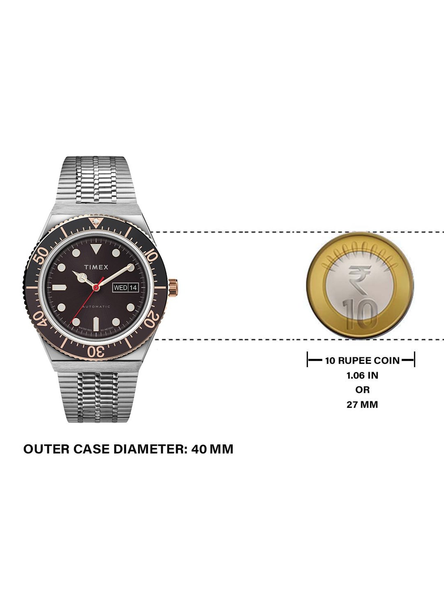 Timex TW2U96900 M79 Automatic Analog Watch for Men