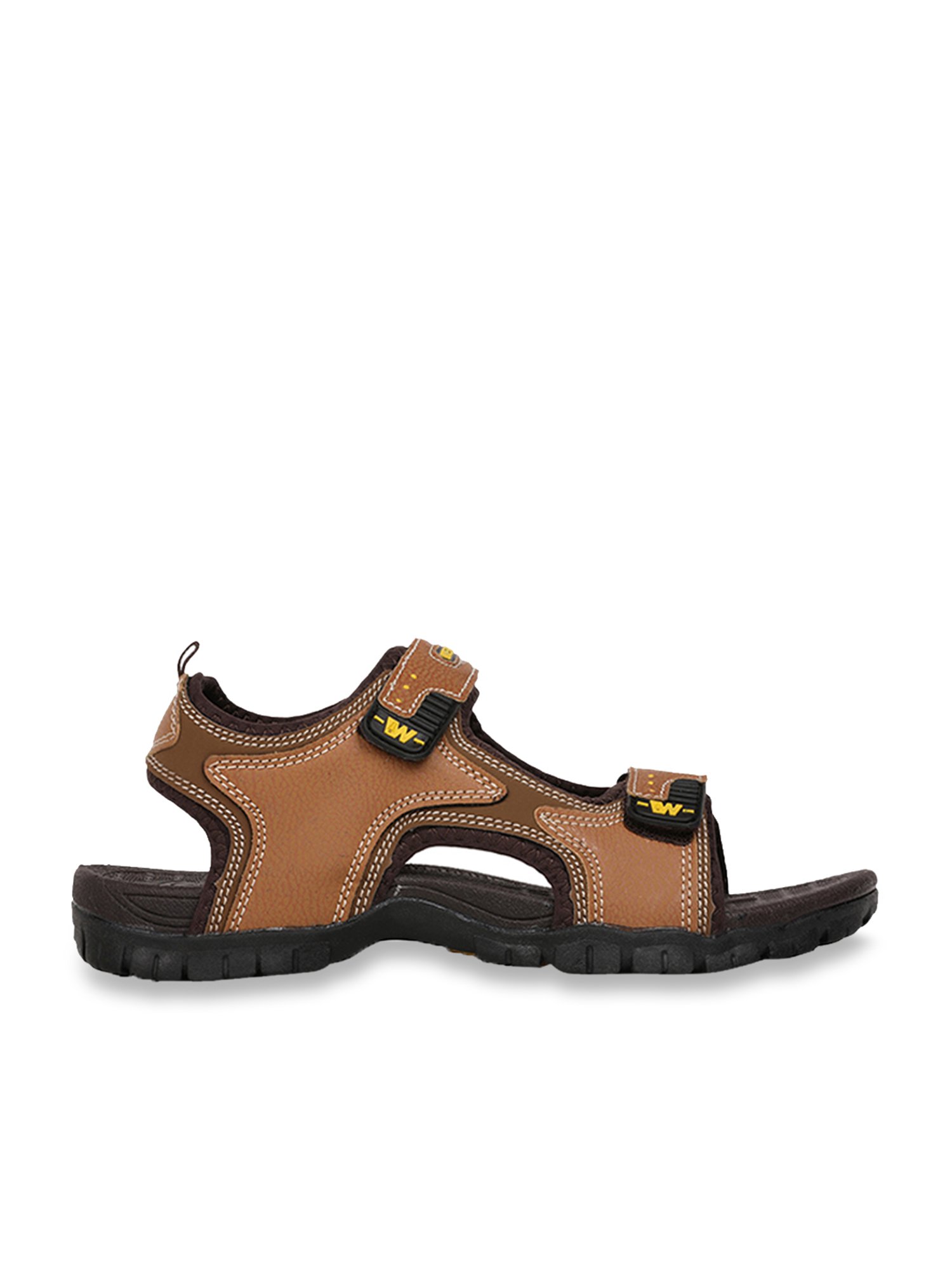 Weinbrenner by Bata Men's Tan Floater Sandals