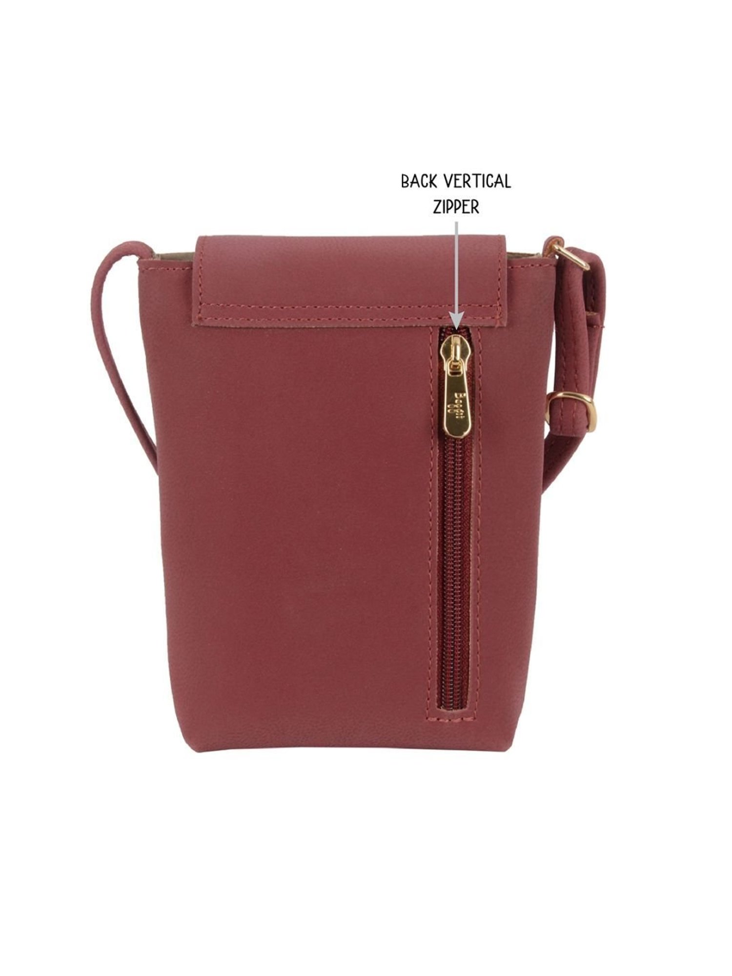 PERQUISITE TIMELESS TRAVELER Brown Solid Pouch