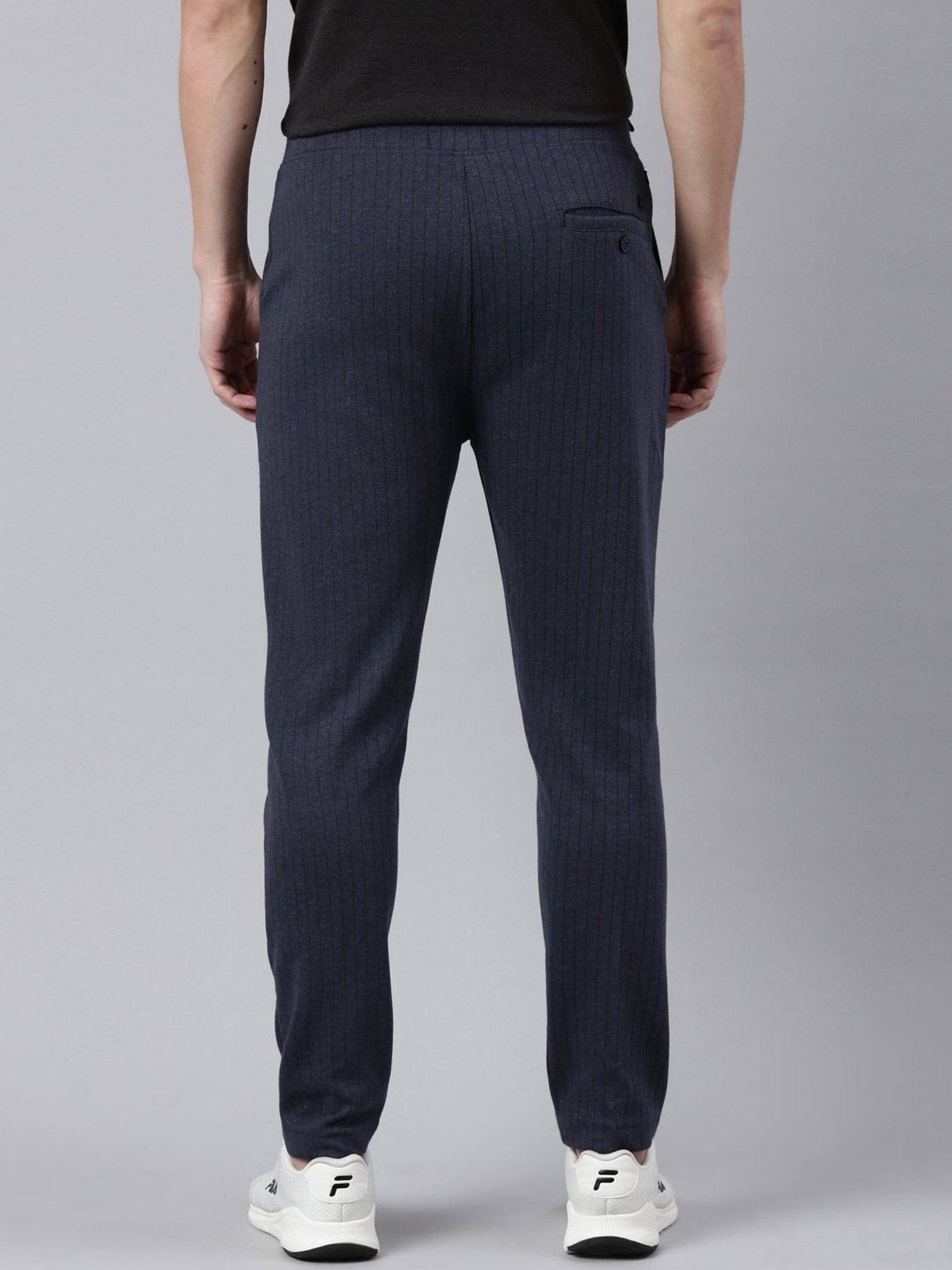 Proline Dark Blue Regular Fit Trackpants