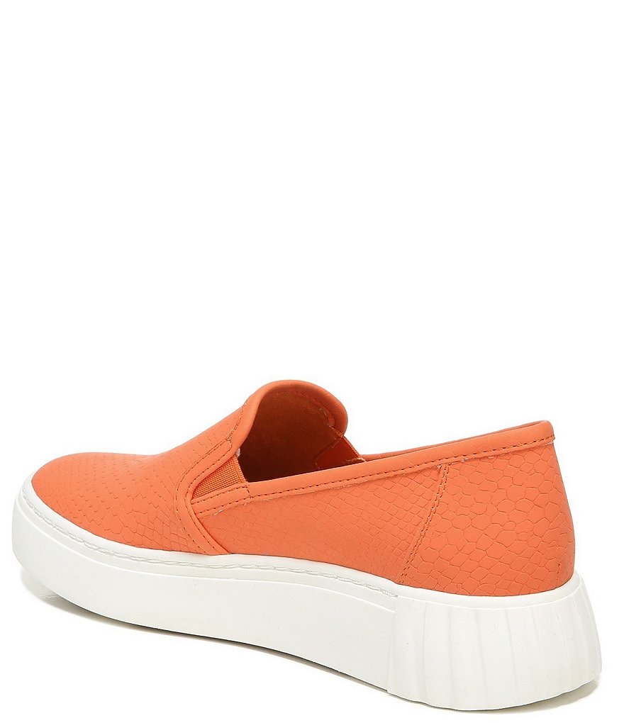 Zodiac Benson Snake Embossed Slip-On Platform Sneakers