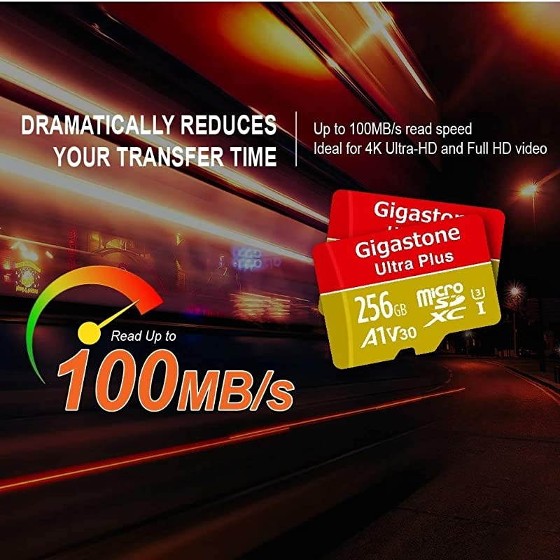 256GB Micro SD Card 4K Video Recording 4K Game Pro Nintendo Switch Compatible RW up to 10060MBs Micro SDXC UHSI A2 V30 Class 10