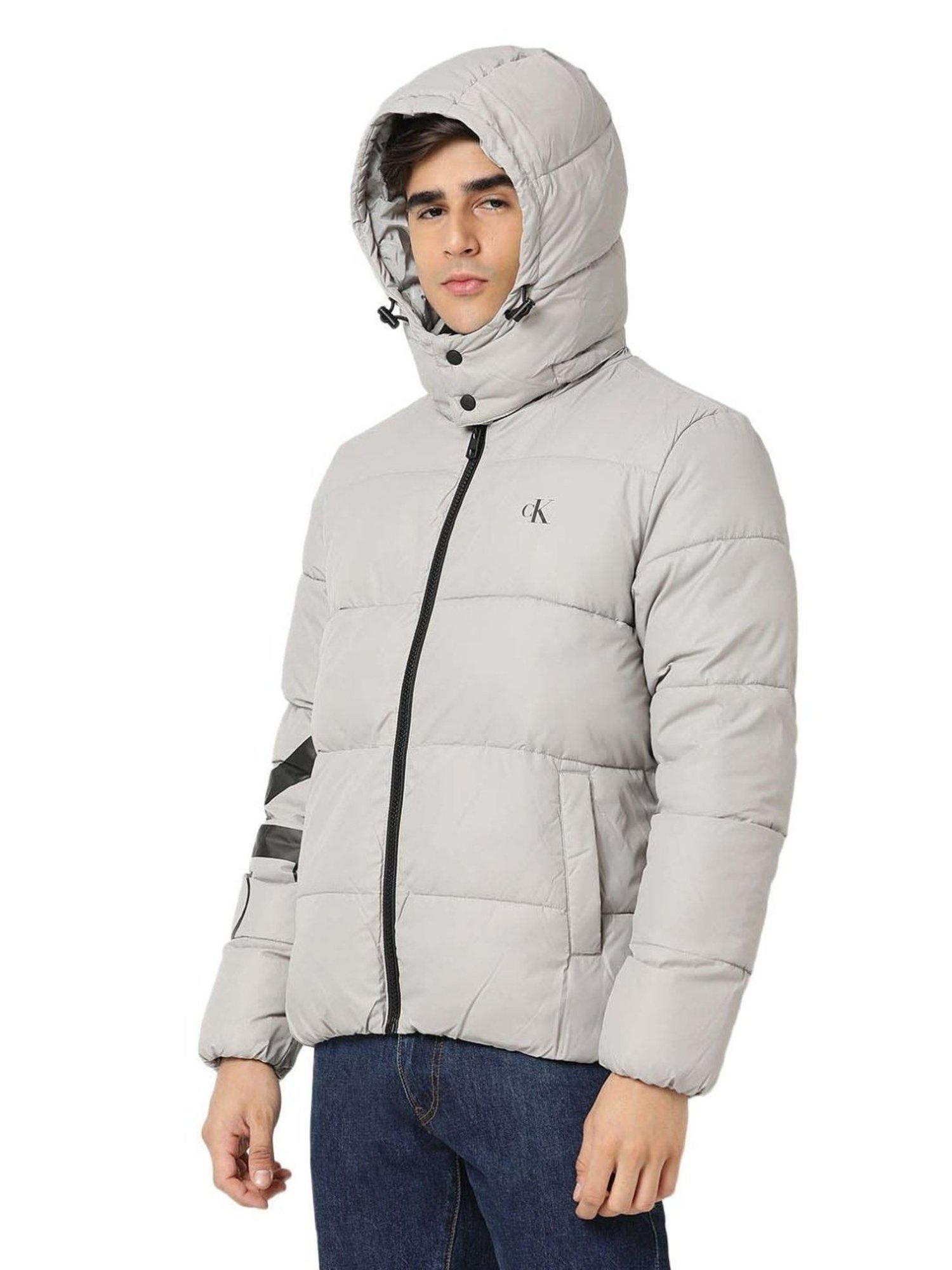 Hummel Blue Regular Fit Solid Jacket