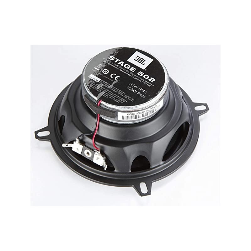 Stage 502 105W Max 35W RMS 514 4 ohms Stage Series 2Way Coaxial Car Audio Speakers FREE ALPHASONIK EARBUDS