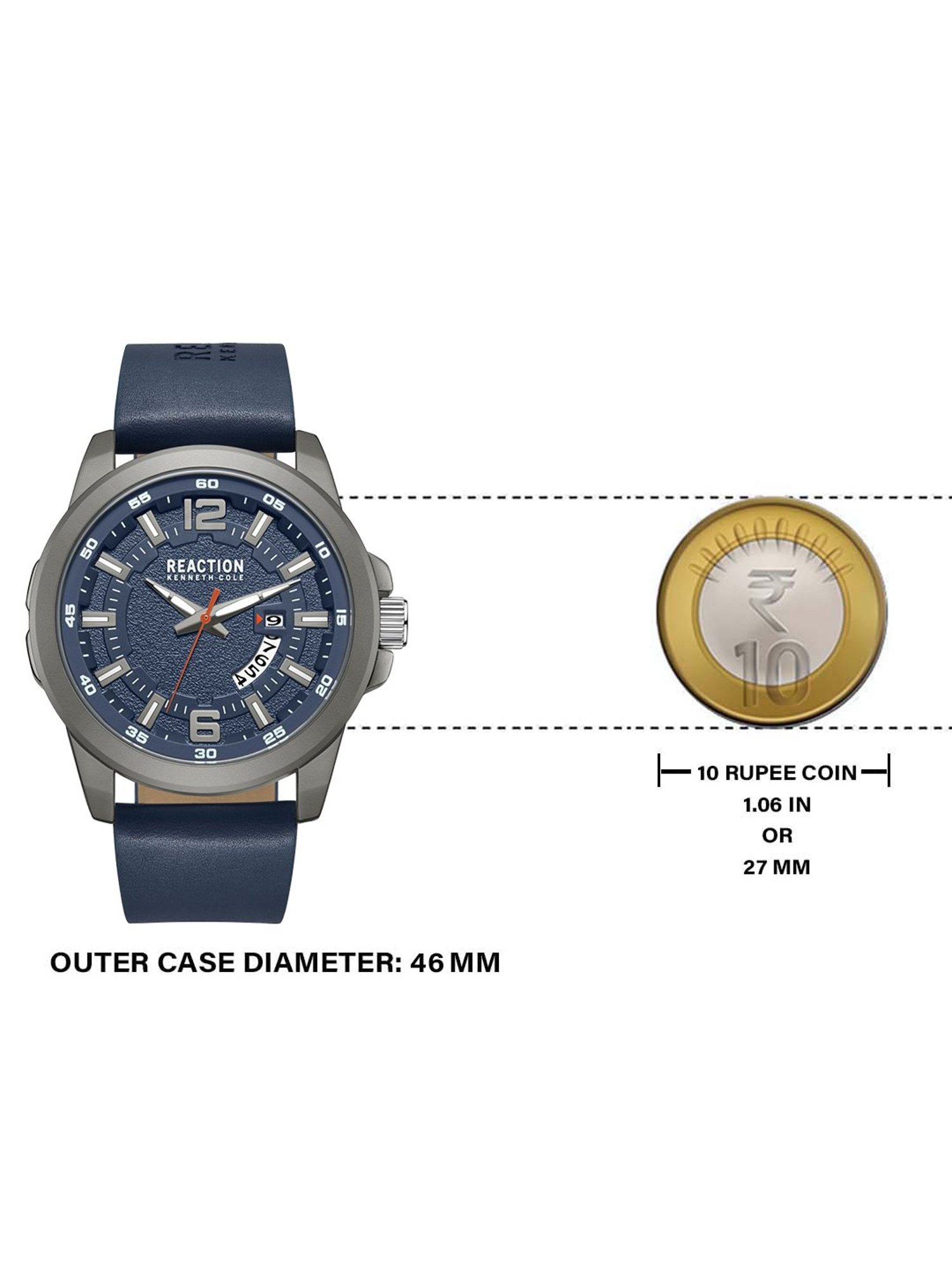 Reaction Kenneth Cole KRWGB9006101 Analog Watch for Men