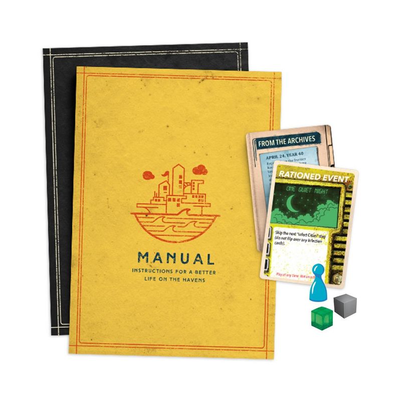 Zman Games Pandemic: Legacy Season 2 (Black Edition) Board Game