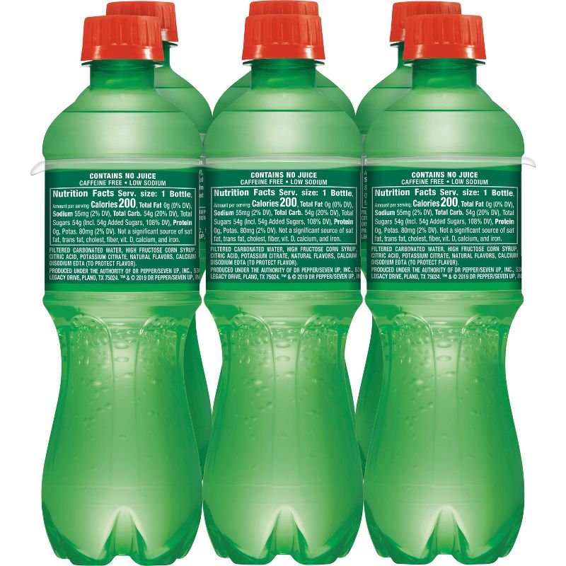 7UP Soda - 6pk/0.5 L Bottles