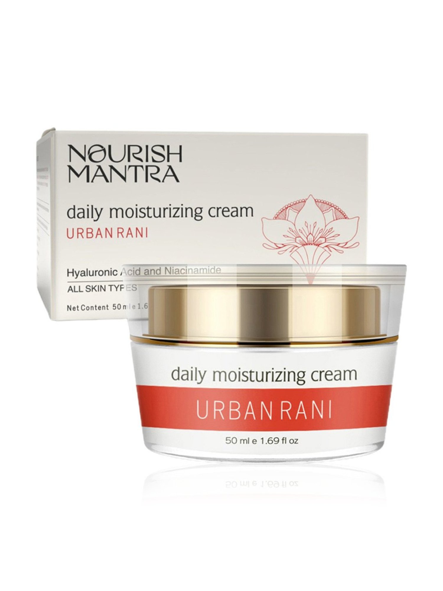 Nourish Mantra Urban Rani Daily Moisturizing Cream - 50 ml