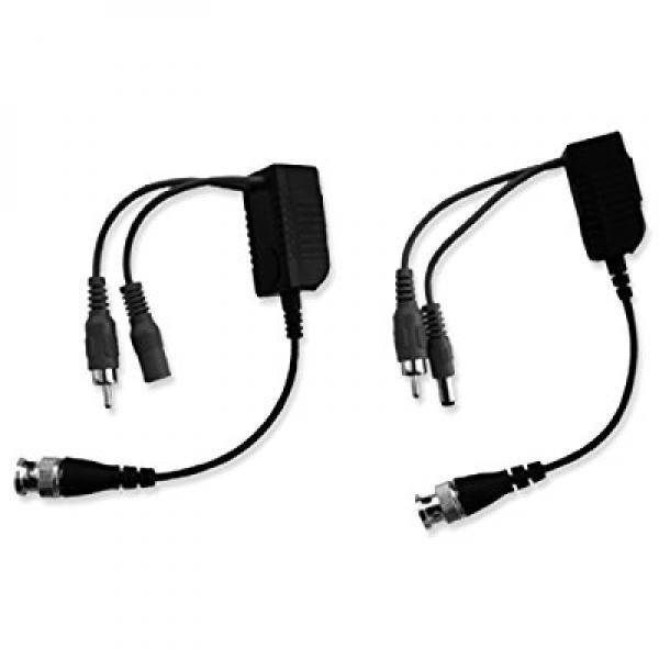 Channel Vision Cat5 Camera Balun, Video, Audio & Power (B-300)