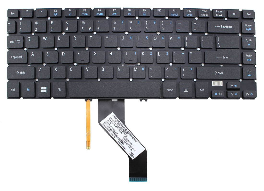 New For Acer Aspire V7-481P V7-481PG V7-482P V7-482PG US Backlit Keyboard