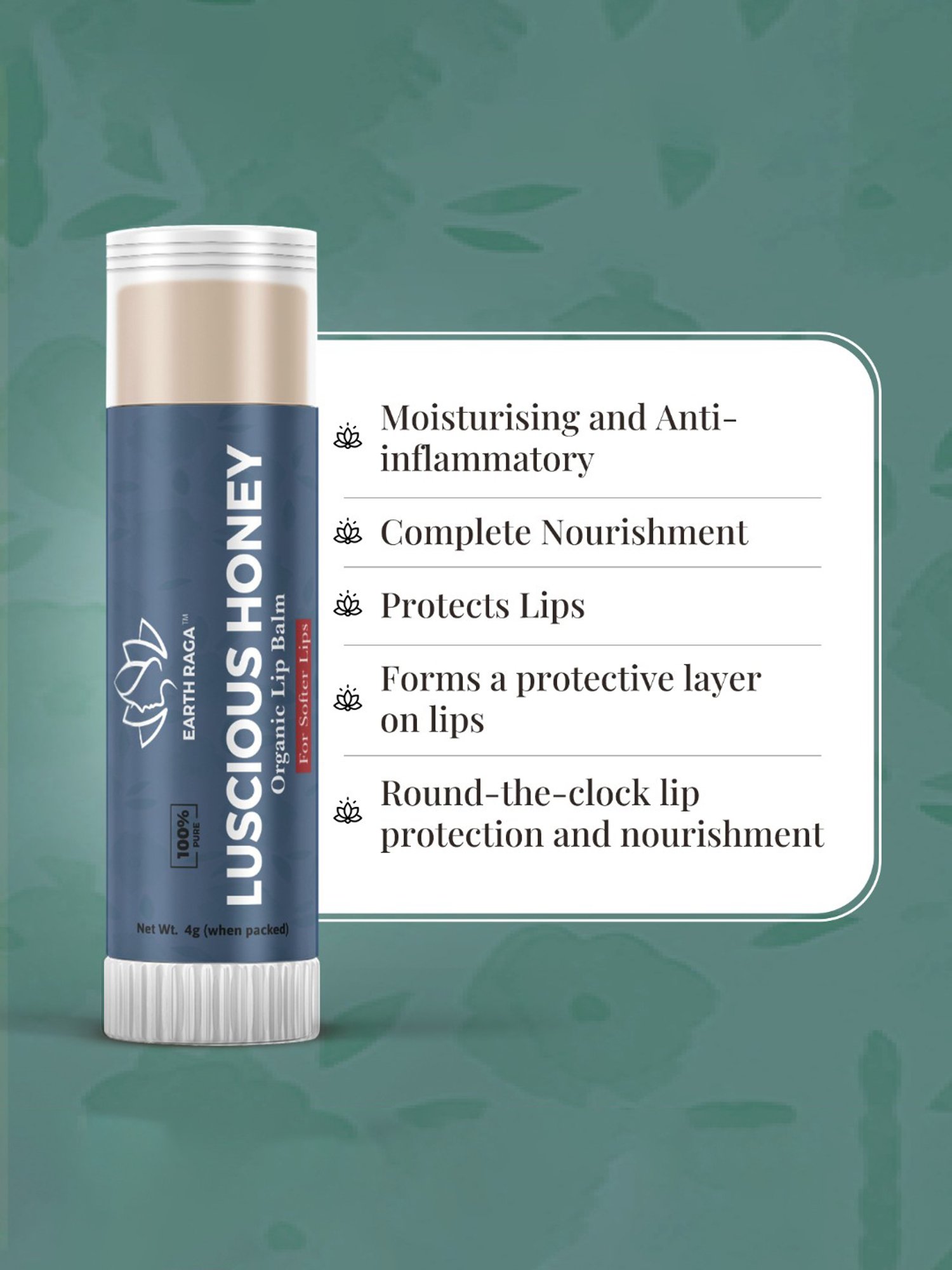 Earthraga Nourishing Lip Balm Set