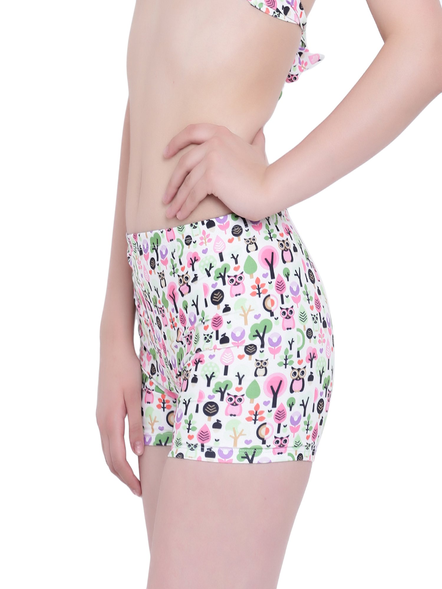 La Intimo Multicolor Printed Boyshorts