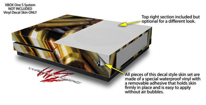 Bullets Skin Bundle Skin fits XBOX One S System