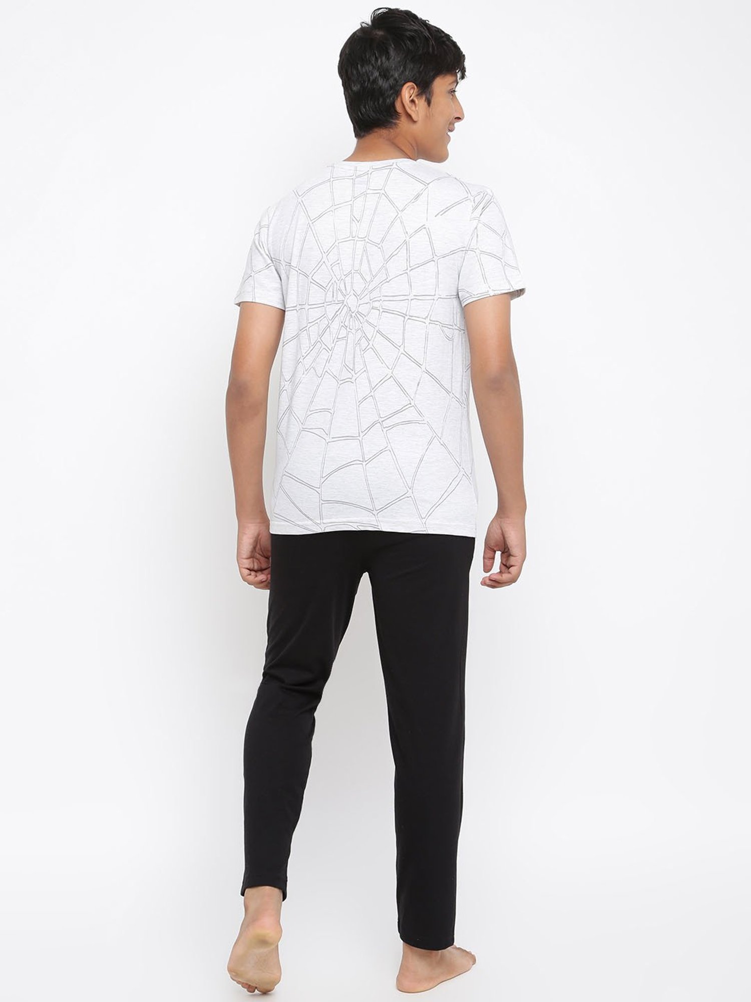 Nite Flite Boys Multicolor Cotton Printed T-Shirt & Pyjama