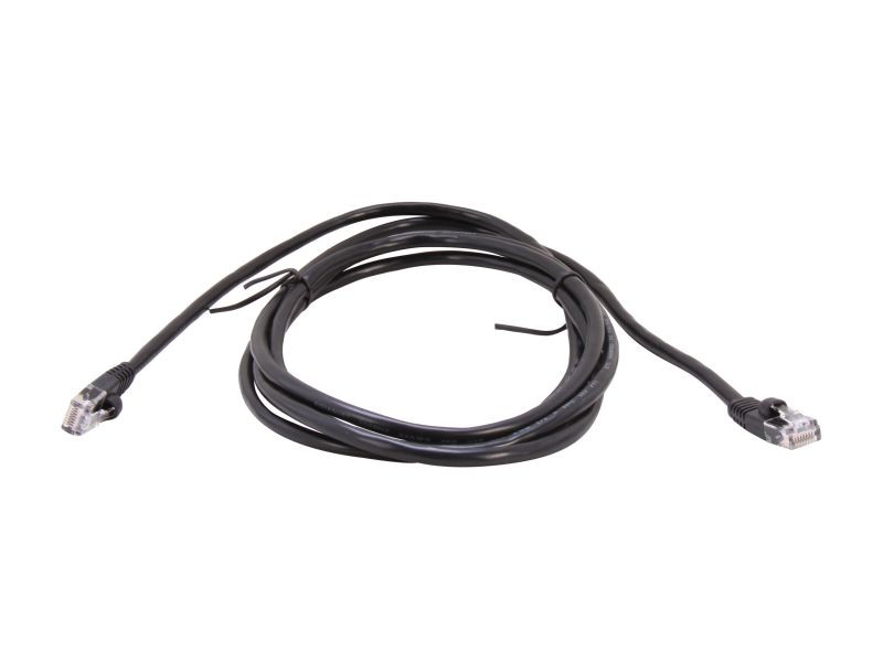 Cat 6 Ethernet Cable 50 ft Black Long Internet Network Cable High Speed Flat LAN Cable RJ45 Cord for Gaming Switch Modem Router Coupler