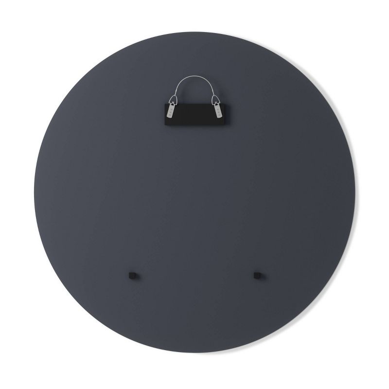 36" Hub Bevy Beveled Wall Mirror Smoke - Umbra