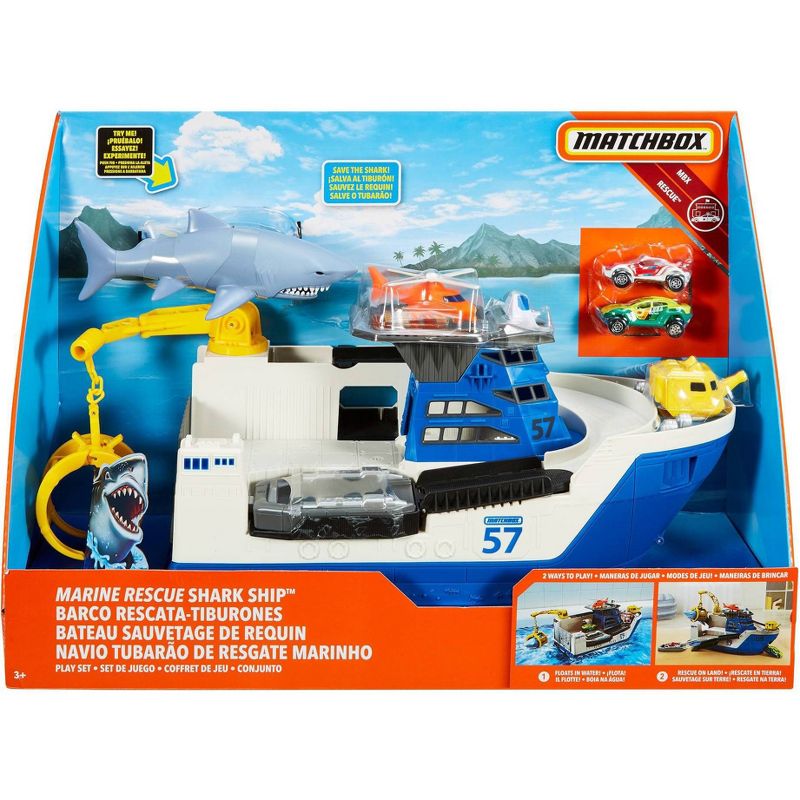 Matchbox Marine Rescue Shark Ship