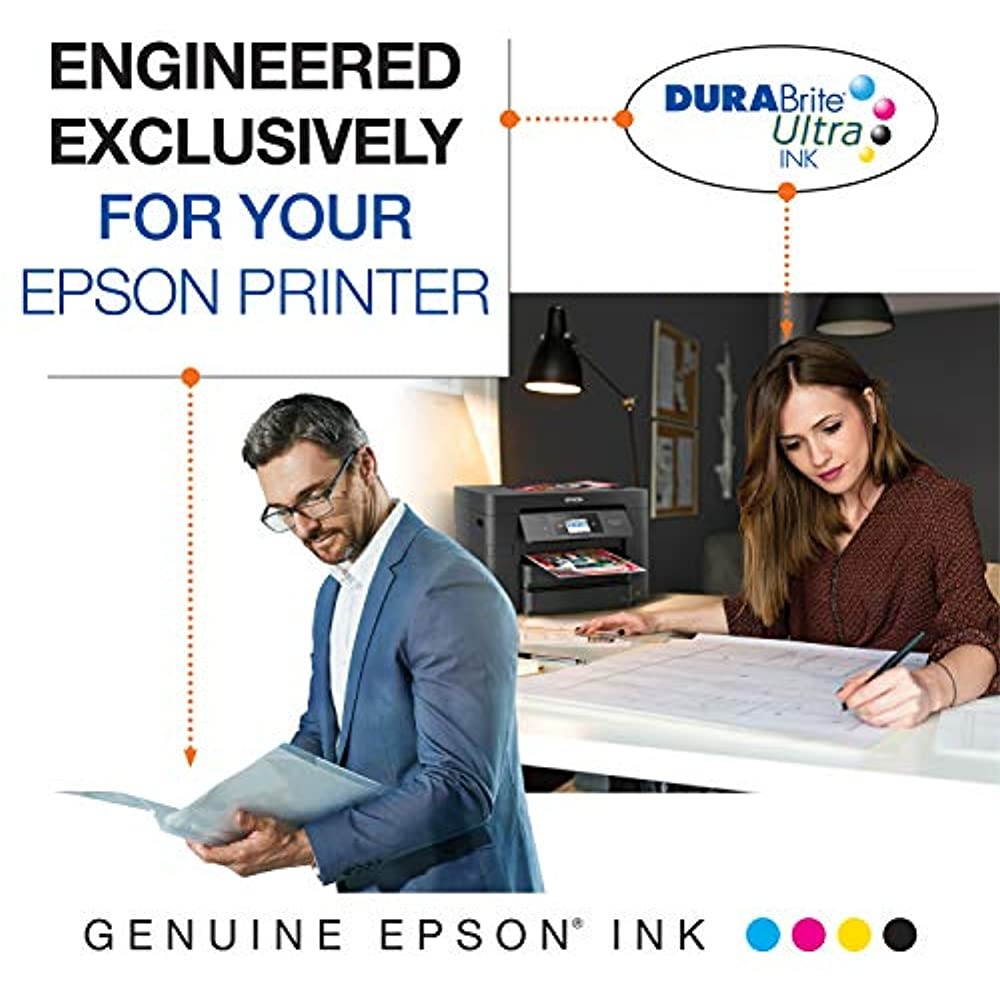 Epson Durabrite Ultra 702 Ink Cartridge - Black Cyan Magenta Yellow
