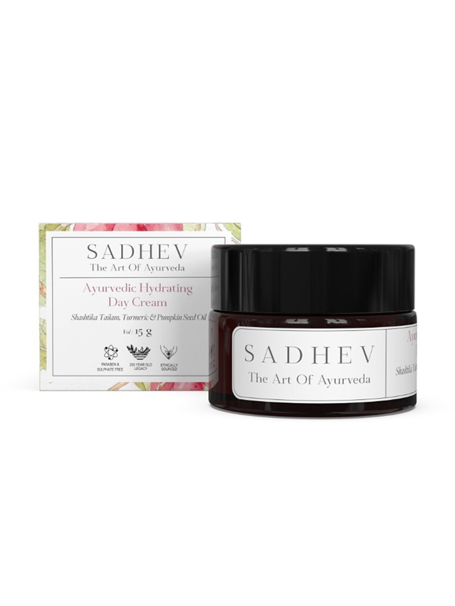 SADHEV The Art Of Ayurveda Ayurvedic Hydrating Day Cream - 15 gm