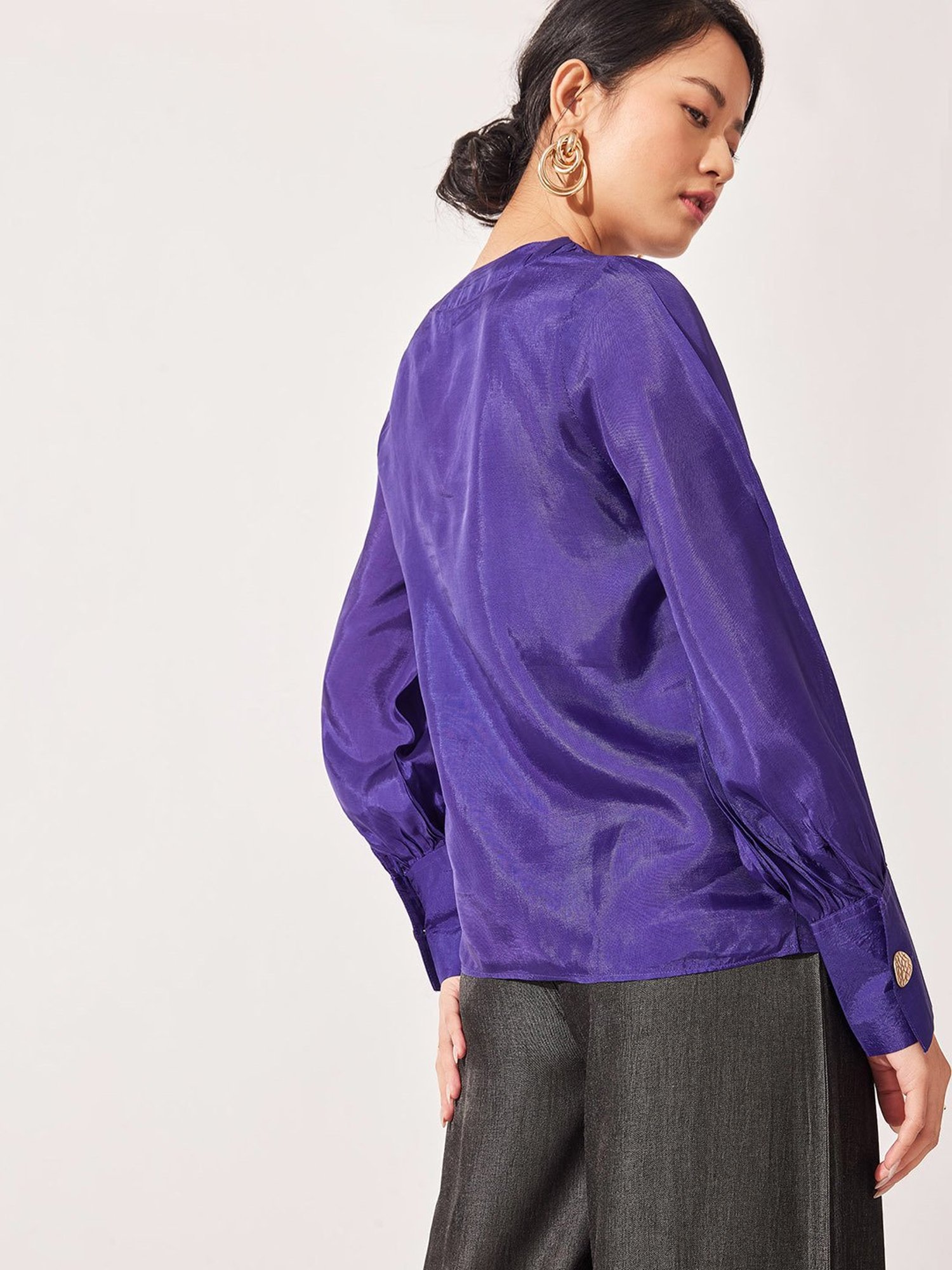 The Label Life Blue Top