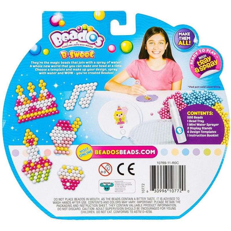 Moose Toys Beados S6 Theme Pack: B Sweet, Party Time