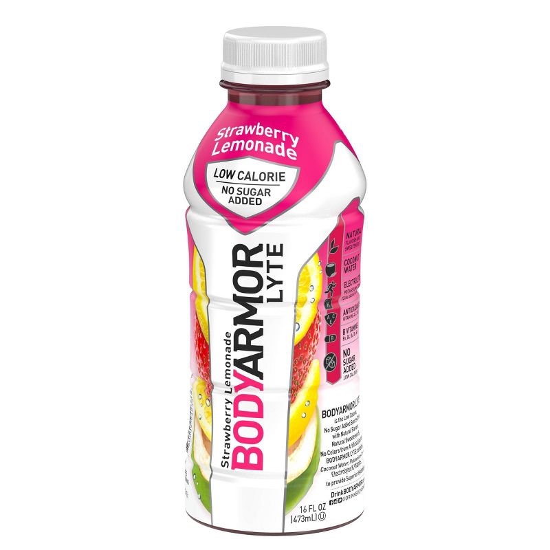 BODYARMOR LYTE Strawberry Lemonade Sports Drink - 16 fl oz Bottle