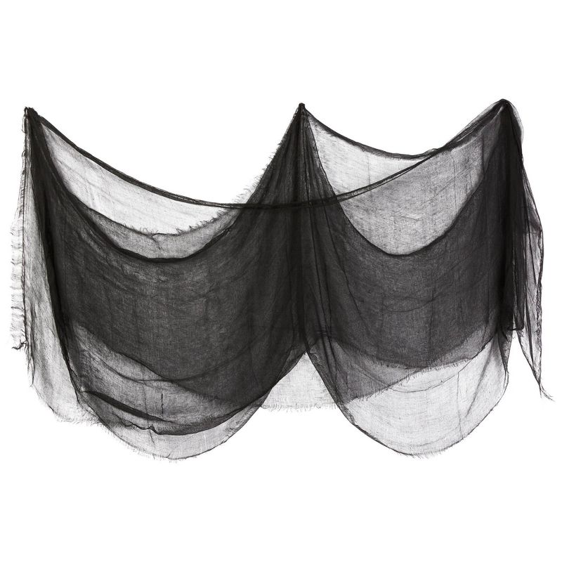 Black Gauze Halloween Decorative Prop